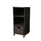 Nu2056 Island Retreat Storage Chest Wicker Wheeled Towel Organizer 672875702237