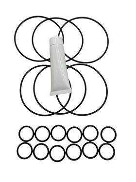 O-ring Depot 121244182271 6pk Compatible For Jandy Neverlube Valve Cover And Shaft O-rings 8oz Grease