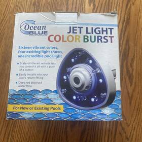 980020d Ocean Blue Jet Light Color Burst Multi Led Return For Above Ground Swimming Pools