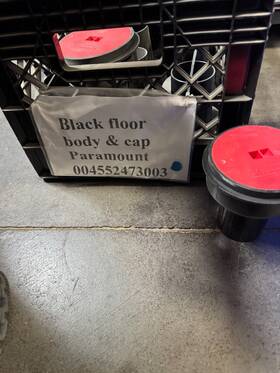 4552473003 Paramount Floor Body With Cap - Black #4552473003