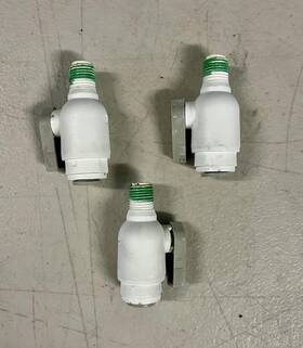 Cax-20260 Parker For Hayward Valve-straight 1/4 Inch Push In Cat2000 Flow Diverter