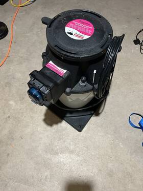 522472 Pentair 011533 Acid Tank With Mounted Pump For Intellichem