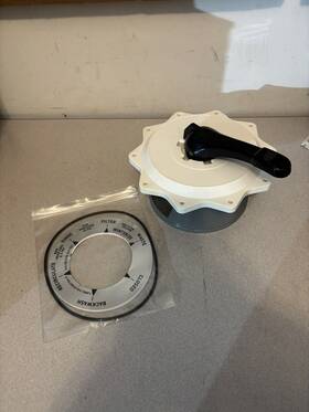 14971-sm20e50 Pentair 9 Inch Black And Gray Multi Valve Key Assembly