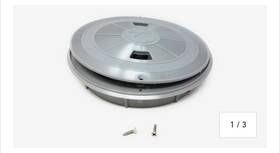 511002 Pentair Quikskim Deck Lid And Ring Light Gray - In-floor A&a Pool Part
