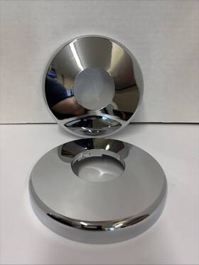 54-2048ch Pentair Chrome Plated Escutcheon Plate Set Of 2