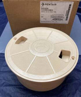 542520 Pentair New Genuine Deck Lid And Ring Tan
