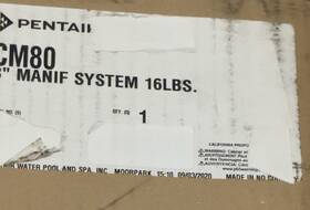 Cm80 Pentair 788379871710 3 Inch 16 Lb Manifold System Pn New But Open Box. Sold As Pictured