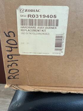 R0319405 Pentair Burner Hardware Kit 350