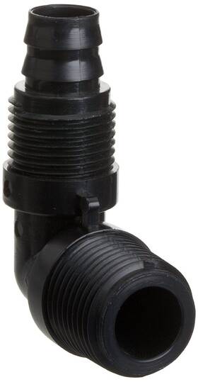 R172273 Pentair Elbow 0.5 Inch 90 Deg Mpt X Tube For Automatic Pool And Spa Feeder