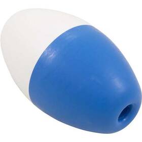 Pen-r181086 Pentair R181086 Float #590 5 X 9 Oval 3/4 Rope Bl/wht #pen-r181086
