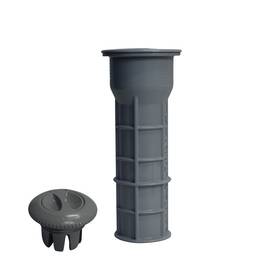 Ps-7015-ug Perma-cast Gray Umbrella Socket Complete Assembly For Pool Decks