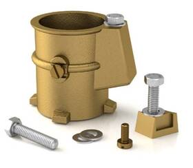 Ps3019b Perma-cast 3 Inch Anchor Socket Bronze 1.9