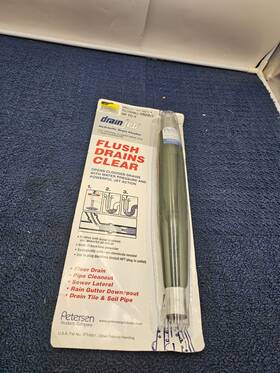 102-004 Petersen Products Drainjet Flusher Up To 4 Inch Drain
