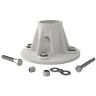 Pf-25-a Permacast Id Slide Flange White Plastic With Mounting Hardware