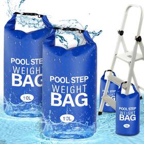 Pi-ycsd1387 Pirekul Pool Step Weights Ladder For Above Ground Pools 2 Pack 10l/25l