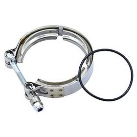 3883284 Plentzom 3923060 Turbo V-band Clamp And O-ring Seal 3069053 Compatible With 94