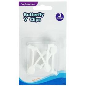 Pool Central 191296000550 3 Ez Quick Snap Replacement Butterfly Clips Pole Attachments