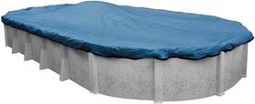 541840 Pool Mate 18 X 40ft Mesh Blue Winter Oval Cover For Above Ground Pools