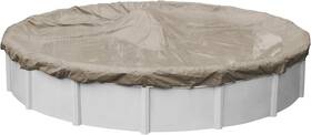5733-4a Pool Mate 33ft Extra-strength Sandstone Winter Cover For Above Ground Pools