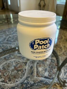 Pool Patch 851008005180 Plaster Repair Kit 3-pound White