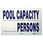 Sw-15 Pool Sign Capacity 12 In. X 18 In