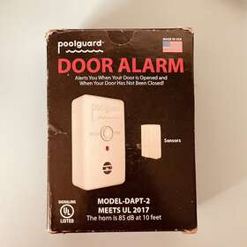 Poolguard 769281317428 Dapt-wt Pool Door Alarm With Wireless Transmitter New In Box