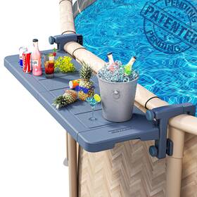 Yc045 Poolhacker Poolside Bar Original Swim Up Exclusively For Above-ground Round Pools