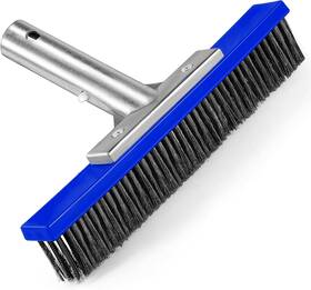 Lvs002 Pooliifeo Heavy Duty Pool Brush Head 10-inch Metal Brushes With Blue Gray