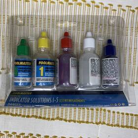 Poolmaster 085334232273 From 1 To 5 Pool And Spa Indicator Solution For Chlorine/bromine Test
