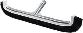 20196 Poolmaster Professional Ultra-curved Swimming Pool Wall And Tile Brush Silver