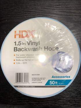68265 Poolmaster 50 Ft. X 1-1/2 Inch Backwash Hose