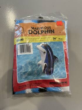 81440 Poolmaster Incorporated New Marvelous Dolphin - Pool Inflatable Toy 36 Inch