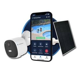 Ac7898529895 Poolscout Wireless Pool Safety Monitor Alarm With Camera And Solar Panel