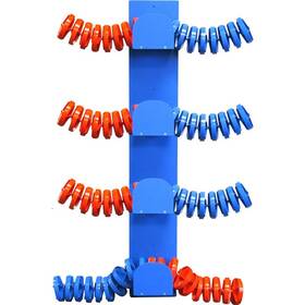 Aqllb-4 Poolweb 2 Lane Line Brackets For 4 Four Lines - Blue Easy Install