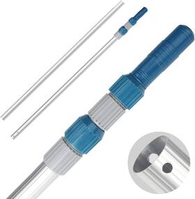 Yt07-cg02-24p-006 Poople Professional 16 Foot Telescopic Aluminum Swimming Pool Pole - Attach 16ft