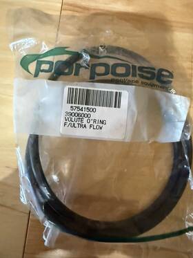 39006000 Porpoise Ptk-240 Volute O-ring Fits Ultra-flow Pump For American