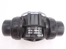 Fcv-2010u Praher 2 Inch Unionized Flapper Check Valve Includes Unions