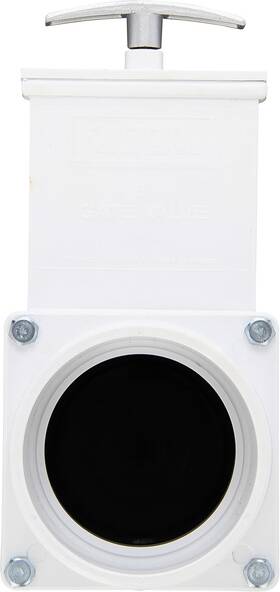 6301m Products Pvc Gate Valve Black 3 Inch Slip With Metal Handle