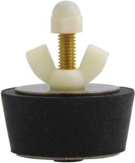 Aqwpv-11 Products No. 11 Winter Rubber Plug With Valve For 2 Inch Pipe Blow Thru Va