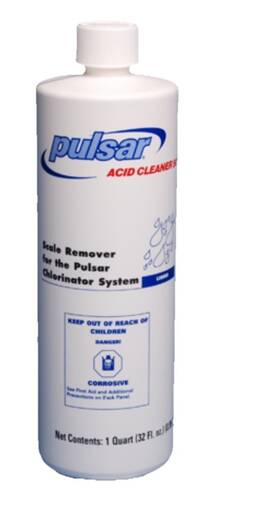 Pulsar 073187304803 1 Chlorination System Scale Remover Acide Cleaner 5.0 Qt