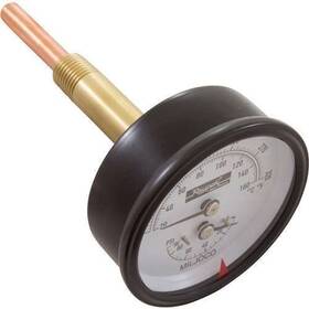 47-197-1003 Raypak Temperature And Pressure Gauge Heaters 1/2 Bottom #47-197-1003