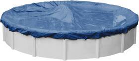 2021-4a Robelle 21ft Industrial Blue Winter Pool Cover For Above Ground Pools 4ft Overlap