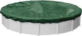 3728-4a Robelle 28ft Professional Green Winter Pool Cover Above Ground Pools 4 Overlap