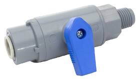 638-4m6smc-e Rola-chem 7125190 Pvc 3/8 Inch Tubing X 1/4 Mpt Quick Connect Valve