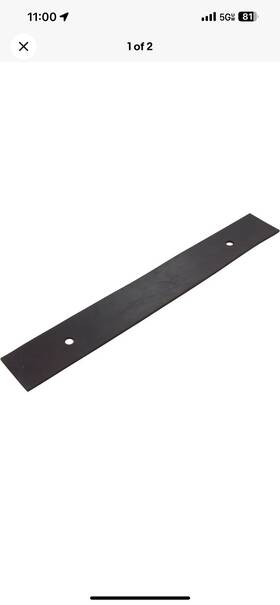 08-506 S.r. Smith 20 Inch Rubber Diving Board Mounting Pad