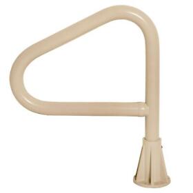 Sf-24-lt-b Saftron Floor Rail Single Post For Spas With Lift And Turn Base Beige