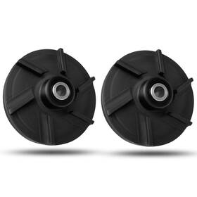 3587 Sdeaup Magnetic Impeller 2 Pack Black Nylon And Stainless 2.3