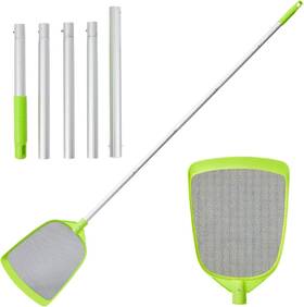 Sp005 Sepetrel Pool Skimmer Net- Rake With Pole Accessories For Cleaning Regular Mesh