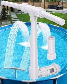 Pg071 Shapon 2025 Upgraded Higher Pool Fountain For Above Ground And Inground Pools 360