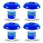 8715 Sm-8715-4pk Swimline New Hydrotools Pool Mini Chlorine Tablet Floating Chemical Dispensers